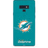 NFL Miami Dolphins Distressed- Aqua Galaxy Note 9 Skin