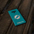 NFL Miami Dolphins Distressed- Aqua Galaxy Note 9 Skin