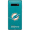 NFL Miami Dolphins Distressed- Aqua Galaxy S10 Plus Skin