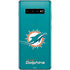 NFL Miami Dolphins Distressed- Aqua Galaxy S10 Plus Skin