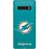 NFL Miami Dolphins Distressed- Aqua Galaxy S10 Skin