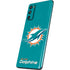 NFL Miami Dolphins Distressed- Aqua Galaxy S20 Fan Edition Skin