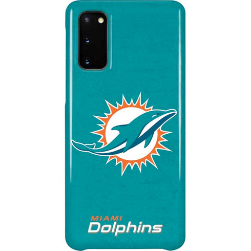 NFL Miami Dolphins Distressed- Aqua Galaxy S20 Lite Case
