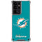 NFL Miami Dolphins Distressed- Aqua Galaxy S21 Ultra 5G Clear Case