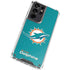 NFL Miami Dolphins Distressed- Aqua Galaxy S21 Ultra 5G Clear Case