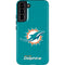 NFL Miami Dolphins Distressed- Aqua Galaxy S22 Plus Pro Case