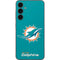 NFL Miami Dolphins Distressed- Aqua Galaxy S23 FE Skin
