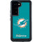 NFL Miami Dolphins Distressed- Aqua Galaxy S23 Waterproof Case