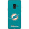 NFL Miami Dolphins Distressed- Aqua Galaxy S9 Skin