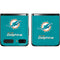 NFL Miami Dolphins Distressed- Aqua Galaxy Z Flip Skin