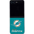 NFL Miami Dolphins Distressed- Aqua Galaxy Z Flip5 5G Skin