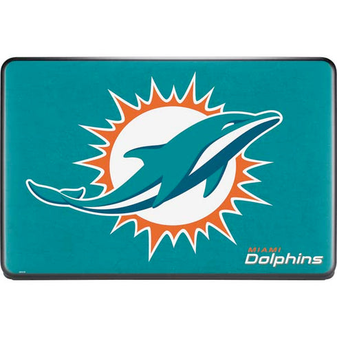 NFL Miami Dolphins Distressed- Aqua Google Pixelbook Go Skin