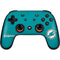 NFL Miami Dolphins Distressed- Aqua Google Stadia Controller Skin