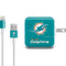 NFL Miami Dolphins Distressed- Aqua iPad Charger (10W USB) Skin