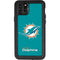 NFL Miami Dolphins Distressed- Aqua iPhone 11 Pro Max Waterproof Case