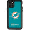 NFL Miami Dolphins Distressed- Aqua iPhone 11 Pro Waterproof Case