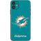 NFL Miami Dolphins Distressed- Aqua iPhone 11 Skin