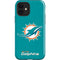 NFL Miami Dolphins Distressed- Aqua iPhone 12 Impact Case