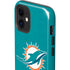 NFL Miami Dolphins Distressed- Aqua iPhone 12 Impact Case