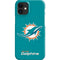 NFL Miami Dolphins Distressed- Aqua iPhone 12 Mini Lite Case