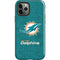 NFL Miami Dolphins Distressed- Aqua iPhone 12 Pro Max Impact Case