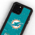 NFL Miami Dolphins Distressed- Aqua iPhone 12 Pro Waterproof Case
