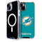 NFL Miami Dolphins Distressed- Aqua iPhone 13 MagSafe Case