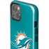 NFL Miami Dolphins Distressed- Aqua iPhone 15 Plus Impact Case