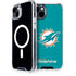 NFL Miami Dolphins Distressed- Aqua iPhone 15 Plus MagSafe Case