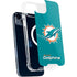 NFL Miami Dolphins Distressed- Aqua iPhone 15 Plus MagSafe Case