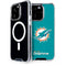 NFL Miami Dolphins Distressed- Aqua iPhone 15 Pro MagSafe Case