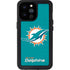 NFL Miami Dolphins Distressed- Aqua iPhone 14 Pro Max Waterproof Case