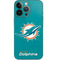 NFL Miami Dolphins Distressed- Aqua iPhone 14 Pro Skin