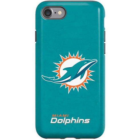 NFL Miami Dolphins Distressed- Aqua iPhone SE (2nd & 3rd Gen) Pro Case