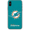 NFL Miami Dolphins Distressed- Aqua iPhone X Skin
