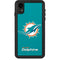 NFL Miami Dolphins Distressed- Aqua iPhone XR Waterproof Case