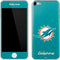 NFL Miami Dolphins Distressed- Aqua Apple iPod Skin