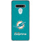 NFL Miami Dolphins Distressed- Aqua LG Stylo 6 Clear Case