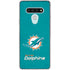 NFL Miami Dolphins Distressed- Aqua LG Stylo 6 Clear Case