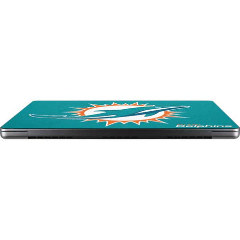 NFL Miami Dolphins Distressed- Aqua MacBook Pro 14in (2021-24) Skin