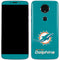 NFL Miami Dolphins Distressed- Aqua Moto E5 Plus Skin