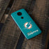 NFL Miami Dolphins Distressed- Aqua Moto E5 Plus Skin