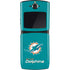 NFL Miami Dolphins Distressed- Aqua Motorola RAZR Skin