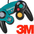 NFL Miami Dolphins Distressed- Aqua Nintendo GameCube Controller Skin