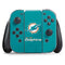 NFL Miami Dolphins Distressed- Aqua Nintendo Switch (2017-2021) Joy-Con Controller Skin