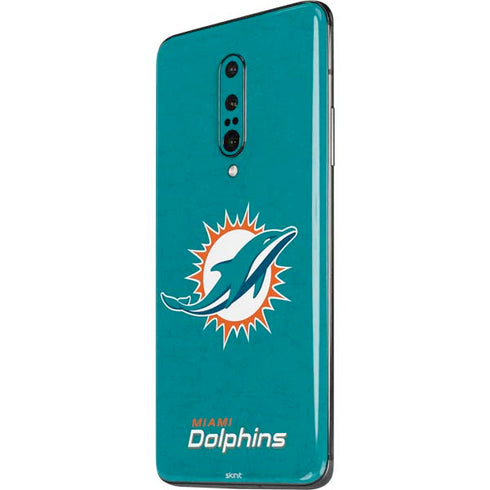 NFL Miami Dolphins Distressed- Aqua OnePlus 7 Pro Skin