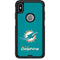 NFL Miami Dolphins Distressed- Aqua Otterbox Commuter iPhone Skin
