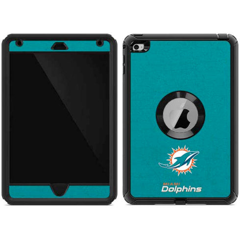 NFL Miami Dolphins Distressed- Aqua Otterbox Defender iPad Skin