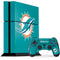 NFL Miami Dolphins Distressed- Aqua PS4 Console and Controller Bundle Skin