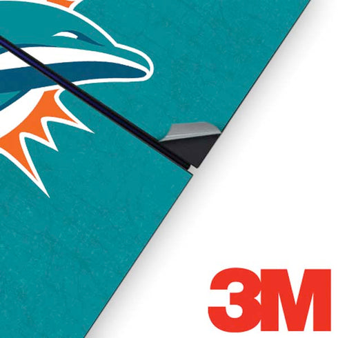NFL Miami Dolphins Distressed- Aqua PS4 Console and Controller Bundle Skin